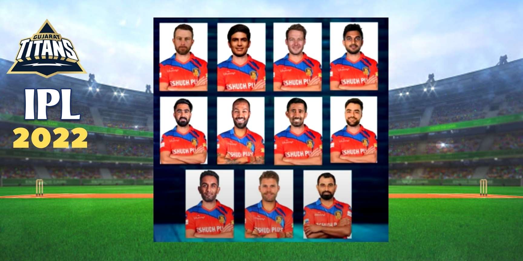 The Gujarat Titans IPL 2022 final squad